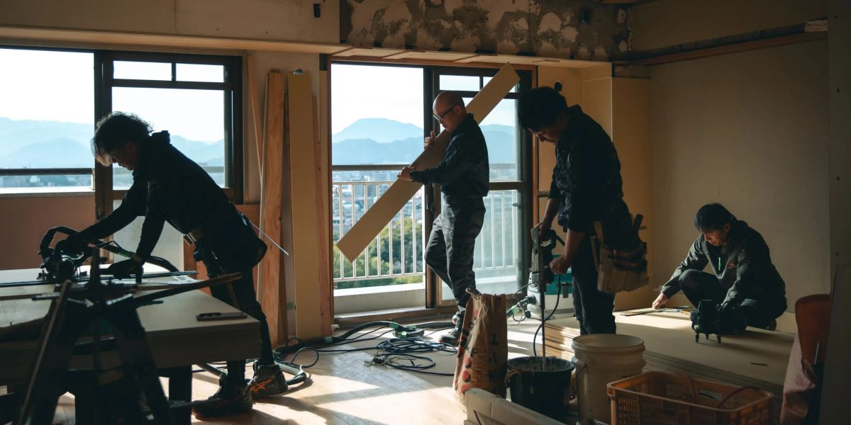 着​工〜​完工